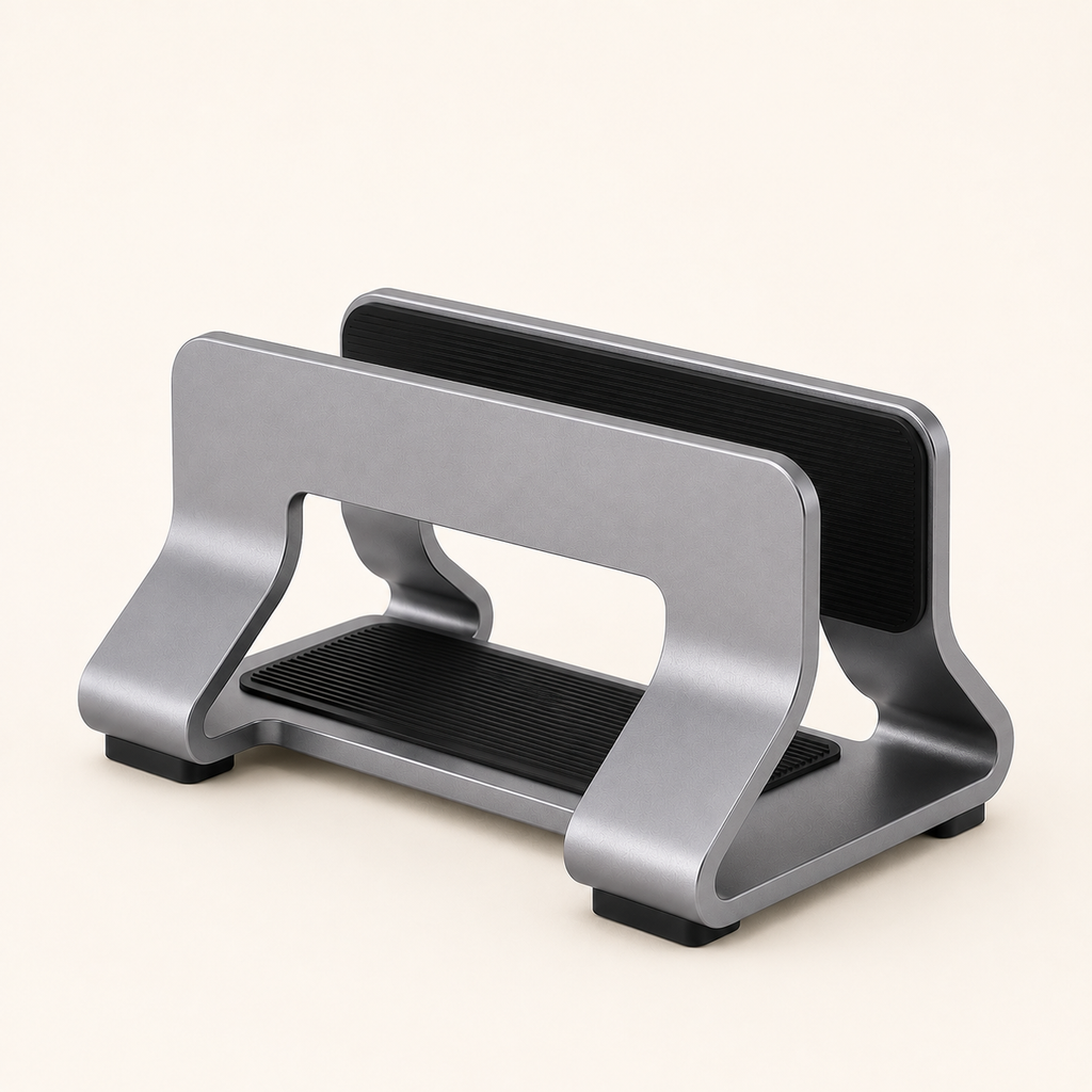 Adjustable Aluminum Vertical Laptop Stand